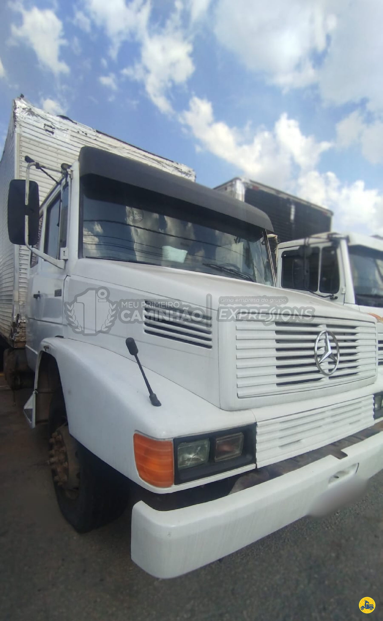 CAMINHAO MERCEDES-BENZ MB 1625 Baú Furgão Truck 6x2 Meu Primeiro Caminhão JUNDIAI SÃO PAULO SP